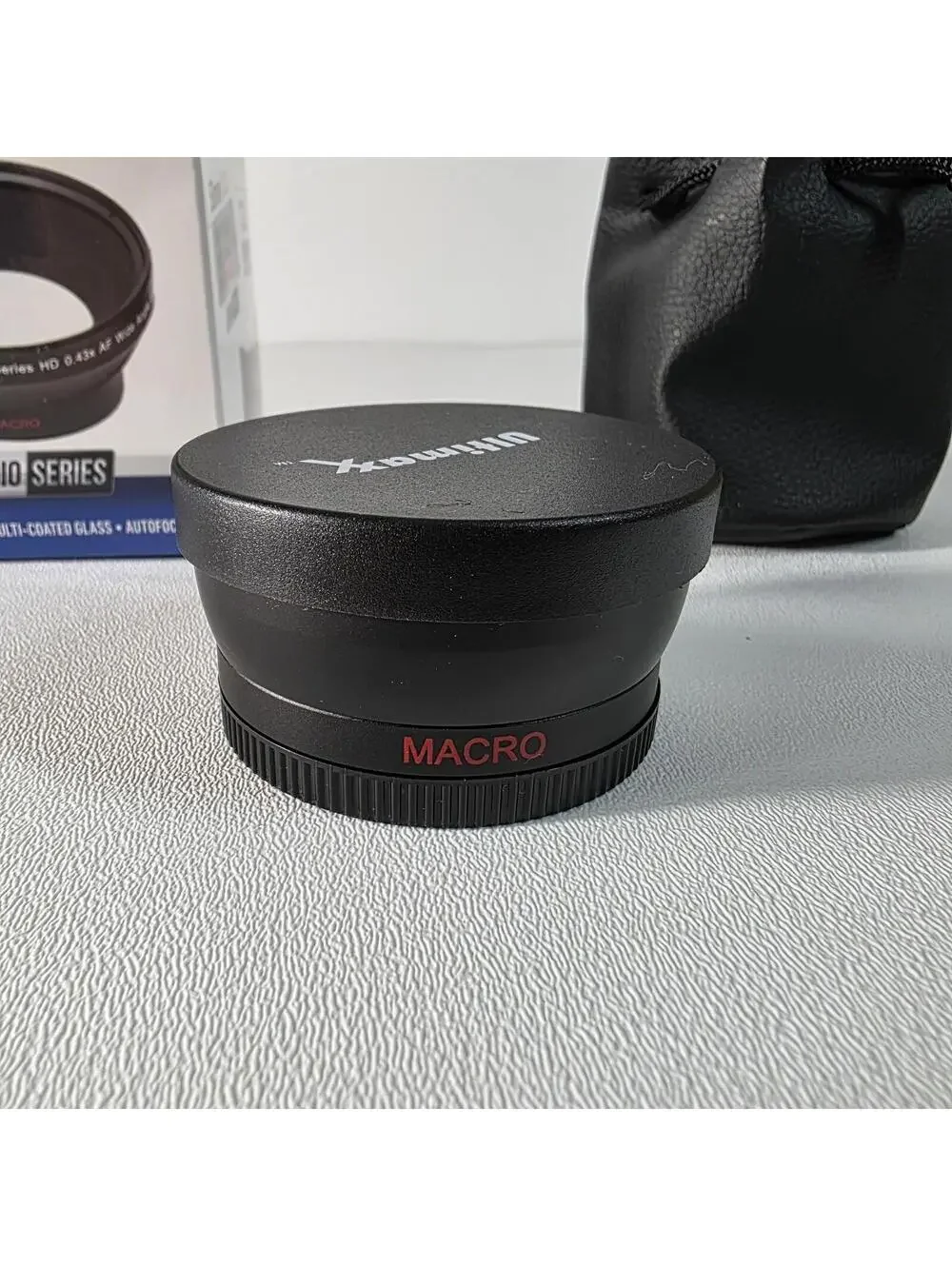 Ultimaxx Studio Series 58mm 0.43x Professional Wide Angle Lens with Macro